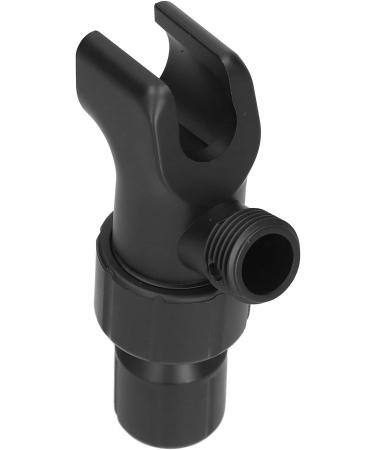 Universal Adjustable Black Shower Arm Holder for Hand Shower Head | Premium Quality & Easy Installation - Buy Online on GoSupps.com