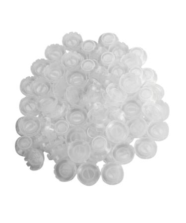 Lot De 300 Coupelles Pour Extensions De Cils Organisateur De Cils Pratique 100 Pcs Par Sachet Professionnel Accessoires Pour Beaut Des Yeux Usage Quotidien
