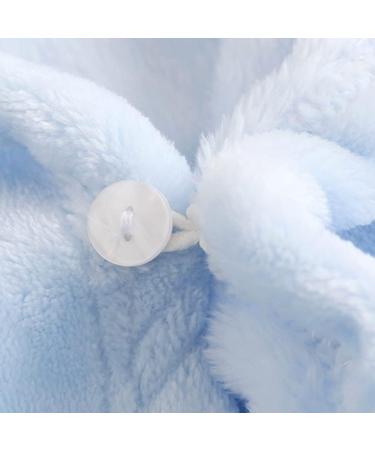 Miyanuby Soft Flannel Baby Bathrobe for Boys & Girls - Panda Blue Animal Hoodie Nightwear (Ages 2-3) - Perfect Gift! - Buy Online on GoSupps.com