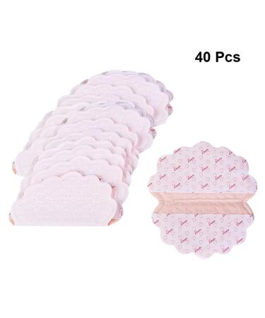 Heallily 40pcs Anti Sweat Pads for Women - Disposable Underarm Liners for Hyperhidrosis - Pink - Buy Online on GoSupps.com