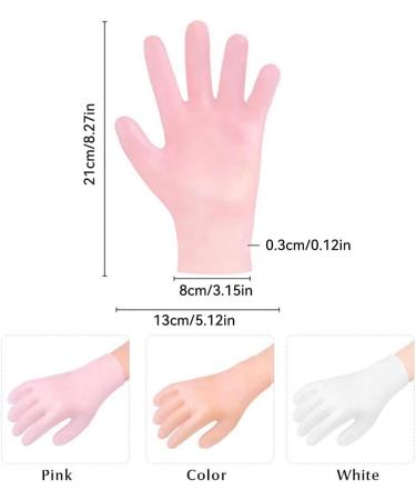 BOKIOESDE Gel Moisturizing Gloves Convenient Personal Care Moisturize Covers Sunshade Hydrating Exfoliate Glove Sunproof Protector - Buy Online on GoSupps.com