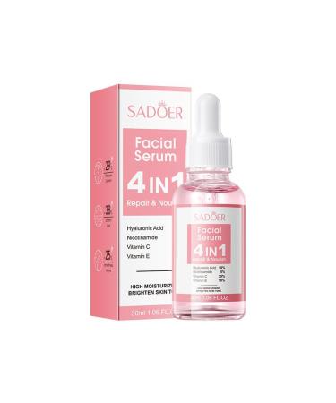Vitamin c and sodium hyaluronate face serum