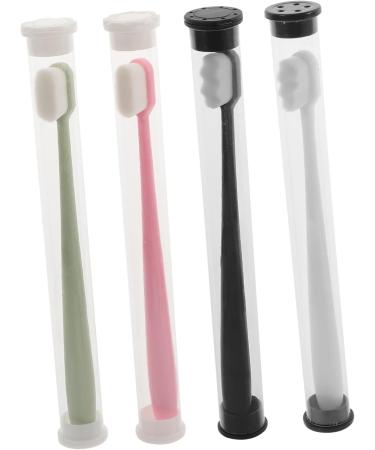 Minkissy 8-Piece Soft Travel Toothbrush Set - Portable Gum Care & Tooth Cleaning Gift Ideas - Buy Online on GoSupps.com