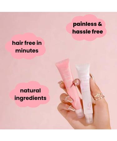 Kit de cr me d pilatoire pour femmes Cr me d pilatoire pour le visage pilation de la l vre sup rieure efficace et indolore pour le visage travail rapide pour le Face les sourcils (1) - Buy Online on GoSupps.com