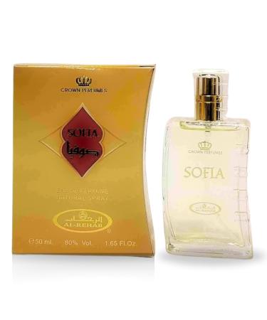 Al-Rehab Sofia EDP - 50ML (1.7 OZ) Long Lasting & Luxurious Scents of Arabia Perfumes For Men & Women. 1.7 Fl Oz (Pack of 1) Sofia Spray