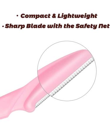 Dermaplaning Tool Set for Smooth Skin - 6 Pack Exfoliating Eyebrow Razors for Men and Women - Buy Online on GoSupps.com