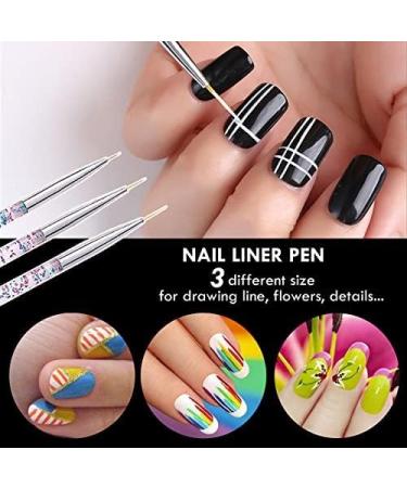 Clear Silicone Jelly Stamper Nail Art Brushes - Manicure Tools for French Tip Nails Design - Buy Online on GoSupps.com