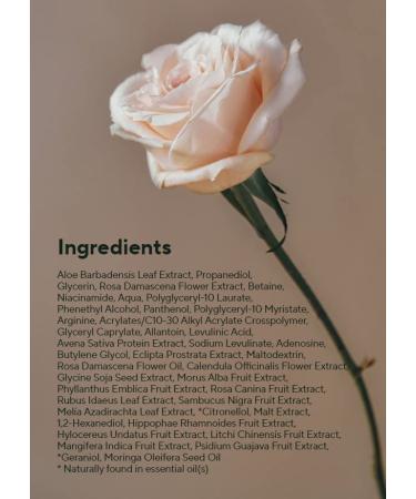 AROMATICA Reviving Rose Infusion Serum 3.38oz - Vegan Anti-Aging Hydrating Serum for Dry Skin - Buy Online on GoSupps.com