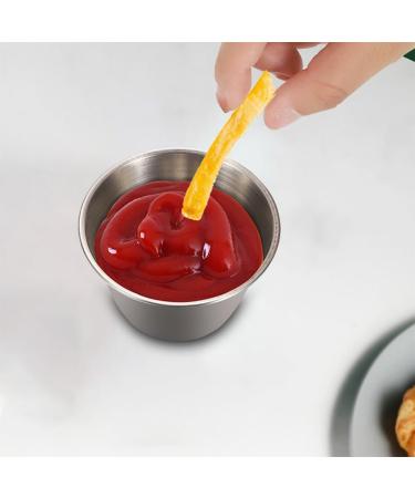  URPIZY URPIZY 12-Pack 2.5 oz Sauce Jars for Sauces Sides and Portions Ideal for Cocktail Sauce Mayonnaise Ketchup Fruit Nuts Perfect for Picnics  - Buy Online on GoSupps.com