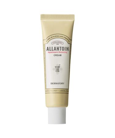 DERMATORY Allantoin Hypoallergenic Moisturizing Cream for Dry and Sensitive Skin  72-Hour Hydration  Hypoallergenic Tested  Dermatologist Tested  20 Toxic-Free Formula  Fragrance-Free (1.69 fl oz)