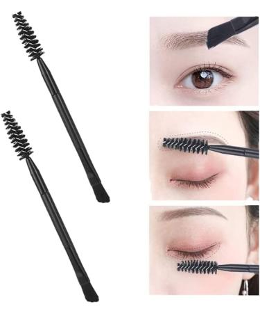 Small Hair Grooming Scissors and Brow Spoolie Brush Set - Multi-Purpose Beauty Kit for Eyebrow, Nose, Moustache, and Beard Grooming - Buy Online on GoSupps.com