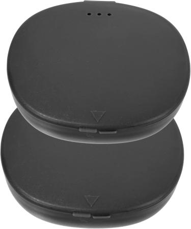 Buy Healvian Silicone Storage SBOX for Menstrual Cup - 4 Pieces Portable Sterilizer Case Black | Ideal Menstrual Cup Carrier - Buy Online on GoSupps.com