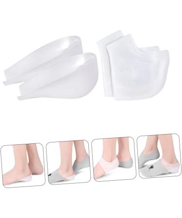 FRCOLOR Heel Cover Set - White Formal Wear Protection Pad for Men | 9.4x6.2x3cm - International Shipping - Buy Online on GoSupps.com