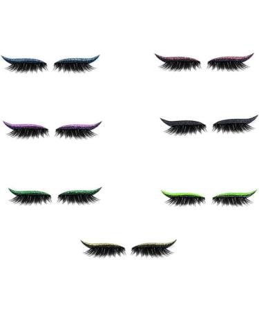 miduoidn 4 Pairs Eyeliner Decal Eyelash Sticker Fine Workmanship Compact Size Lady Accessories Convenience Self-adhesive Makeup Tool Type 3 1 count (Pack of 1) - Buy Online on GoSupps.com