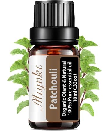 Patchouli Essential Oil 10ml - Aromatherapy for Diffuser Humidifier Massage Perfume & Bath - Pure Organic Patchouli Oil - Buy Online on GoSupps.com