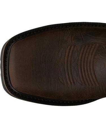 Justin Men's Waterproof Western Work Boot Soft Toe - Distressed Brown - Size 11 - Buy Online on GoSupps.com