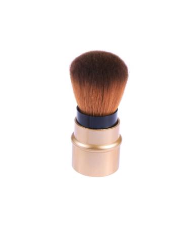 POPETPOP Retractable Makeup Brush Professional Makeup Brush Cosmetics Brush Blush Brush Powder Brush Travel Rouge Retractable Brush Makeup