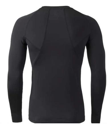 BUYKUD Children's Long Sleeve Functional Shirt - Black Compression Tracksuit for Running & Football - Buy Online on GoSupps.com