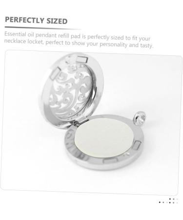 100pcs Cotton Aroma Diffuser Refill Pads - Round Air Freshener & Essential Oil Replacement for Electric Diffusers - Buy Online on GoSupps.com