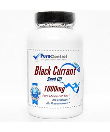Black Currant Seed Oil 1000mg // 90 Capsules // Pure // by PureControl Supplements
