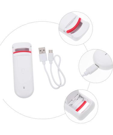 FRCOLOR 4pcs Heated Eyelash Curler & Mascara Tool | Travel Eyelash Comb & Hair Rollers for Women | Perfect Makeup Supplies - Buy Online on GoSupps.com