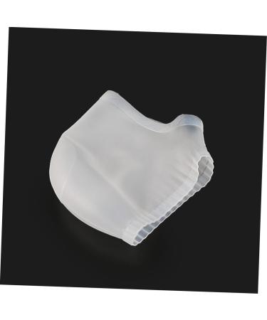 Mikinona 1pair Cushion Sleeves Shoe Inserts Silica Protective Sleeve Heel Soreness Relief Pedicure Heel Crack Cushion for Heels Insole Shoe Pads White Soft Men and Women - Buy Online on GoSupps.com