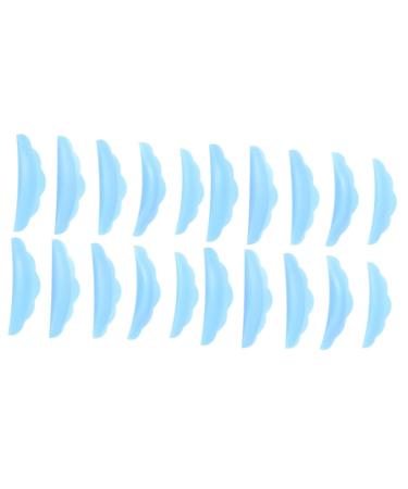10 Pairs Silicone Pad for Eyelash Gaskets Eyelash Perm Eyelash Extensions Tool Silicone Gasket for Eyelashes Eyelash Extensions Gasket Eyelash Grafting Gasket 4X1.5X1.5cmx2pcs