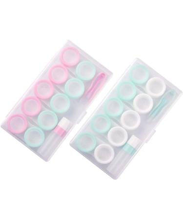 Buy Solustrie 4-Slot Storage Box for Colored Contact Lenses | Portable Travel Case | Durable & Compact Contact Lens Container - Buy Online on GoSupps.com