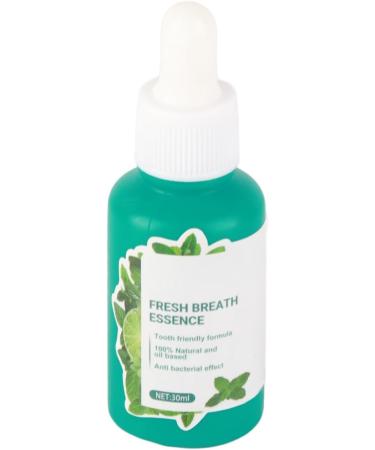 Oral Breath Serum - 2x Bad Breath Remover 30ml Herbal Mint Drops for Fresh Breath | Portable Solution for Men & Women - Buy Online on GoSupps.com