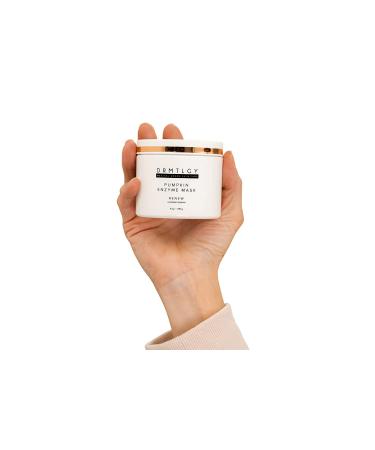 DRMTLGY Pumpkin Enzyme Face Mask with Jojoba Beads | Gentle Exfoliating Facial Mask for Dullness, Uneven Skin Tone, Fine Lines, and Wrinkles - Buy Online on GoSupps.com