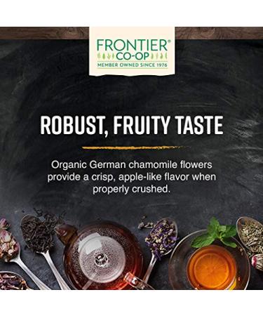 Buy Frontier Co-op Organic German Chamomile Flowers 1.66 oz | Natural Herbal Remedy - Buy Online on GoSupps.com