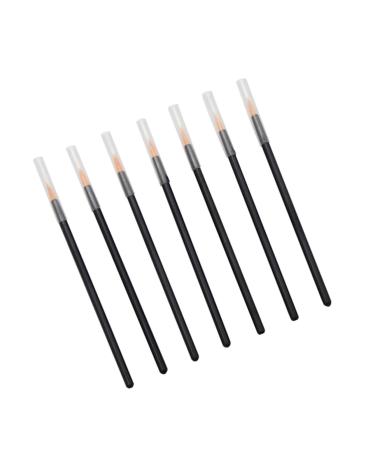 Baluue 50pcs Disposable Eyeliner Brush Liquid Eyeliner Fine Liner Brush Eye Liner Wands Black 10x0.3cm Black