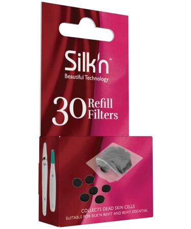 Silk'n Revit Essential Filter - Facial peeling replacement filter - To collect dead skin cells - 30 pieces - Buy Online on GoSupps.com