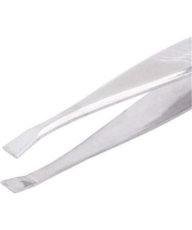 Stainless Steel Eyebrow Tweezers - Hair Removal & Eyebrow Care Tool | Creative & Useful Makeup Accessory - Buy Online on GoSupps.com
