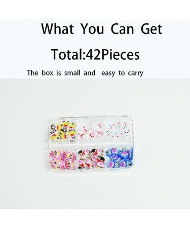 63 Hello Kitty Nail Parts Nail Parts Cute 3D Cartoon Callaway Unicorn Nail Art Supplies Resin Nail Paste Rainbow Horse Charm Cute DIY Nail Parts Nail Art Kit Animal Nails Rhinestone 63 Pcs Kitty Cat 7 Style - Buy Online on GoSupps.com