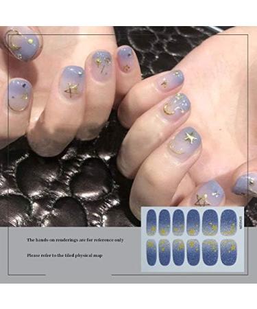 Desikixudy 6 Sheet/Set Nail Polish Strips -with Nail File - Buy Online on GoSupps.com