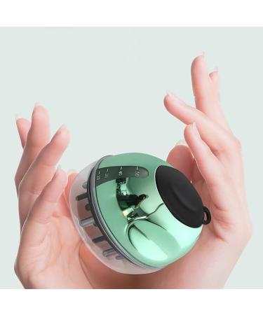 Tefexer Scalp Applicator Comb | Hair Oil Applicator for Scalp Treatment | Essential Oil Hair Growth & Massage Brush - 12 Pin Gold - Buy Online on GoSupps.com