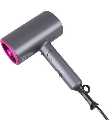 Grey Folding T Shape Electric Hair Dryer - Portable 1200W Blow Dryer for Home Salon Travel - US Plug 110V - Buy Online on GoSupps.com