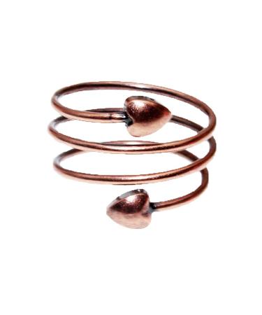 LONGRN-Magnetic Copper Ring adjustable size for Arthritis for Men and Women