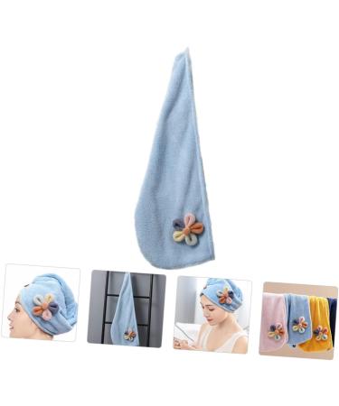 minkissy Hair Cap 3 Pcs Coral Fleece Dry Hair Hat Quick Dry Towel Lovely Shower Cap - Buy Online on GoSupps.com