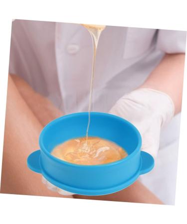 Minkissy Melting Wax Bowl Set - Non-Stick Silicone Wax Heater Accessories - High-Temperature Resistant & Foldable Beauty Tool - 13.2x11cm - Buy Online on GoSupps.com