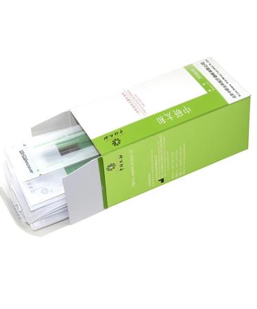 Zhongyan Taihe 500 pieces of acupuncture with hose sharp needle all sizes acupuncture disposable sterile beauty 1 box massage sterilization needle (0.20 * 13mm) 0.20 * 13mm