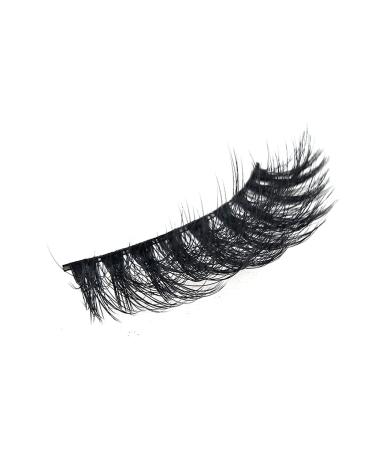 Holangela 5 Pairs Self-Adhesive Reusable False Eyelashes - Thick Natural Look for Effortless Makeup - Faux Lashes in One Size (B Unit) - Buy Online on GoSupps.com
