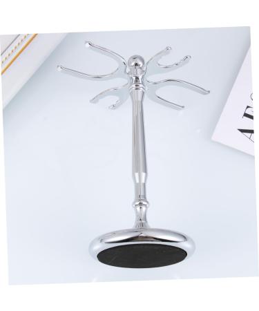 Balacoo Stainless Steel Shaving Brush Holder & Razor Rack - Wall-Mounted Mustache Brush & Razor Storage with Strong Adhesive Dual Bracket Design - Buy Online on GoSupps.com