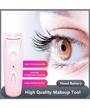 Electric Heated Eyelash Curler - Quick Heating Long-Lasting Curl & Eye Lash Perm Tool - Green Cosmetic Makeup Tool for Perfect Lashes - Buy Online on GoSupps.com