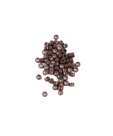 300 Pieces 5mm Silicone Feed Members for Hair Extensions | Glue Real Hair Extensions + 2 Hair Extension Hub Nozzles (Brown) - International Shipping Available - Buy Online on GoSupps.com