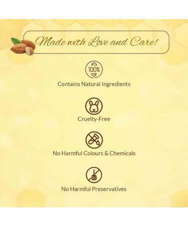 Chitaaksh Nourishing Honey Almond Body Lotion 100 ml Hydrates Dry Skin Non-Greasy & Glowing Unisex Daily Moisturizer (Pack Of 1) - Buy Online on GoSupps.com