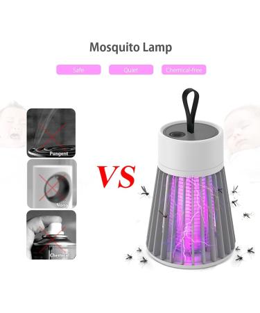 Trap Zapper Portable Killing Lamp Electric Lamps Re-Chargeable Electronic Insect Attractant Trap for Home Office Bedroom Baby Room Camping YUBZ - Buy Online on GoSupps.com