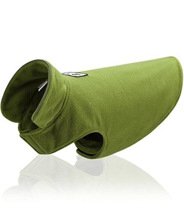 Ecent dog coat winter dog clothes dog sweater sweatshirt dog winter jacket cotton for dogs S green