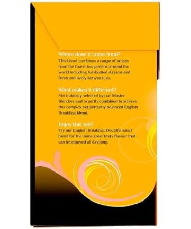 Twinings - English Breakfast - 50 Tea Bags - 125g - Buy Online on GoSupps.com